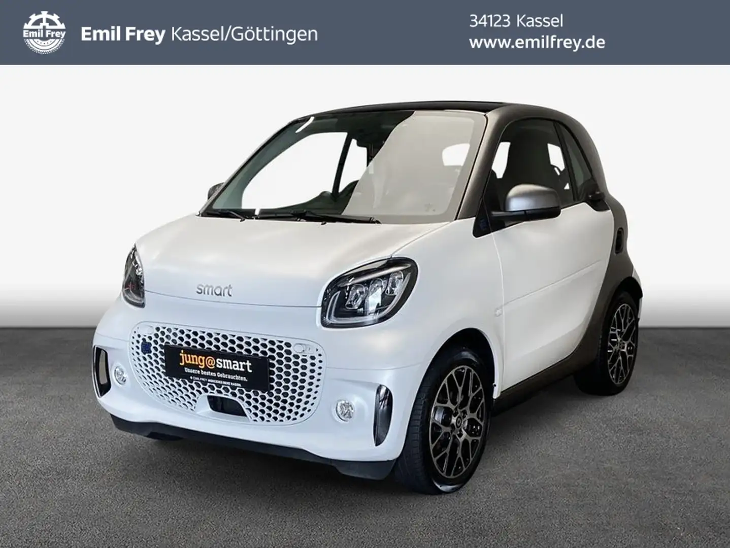 smart forTwo fortwo coupe EQ prime 22KW Exclusive+Winter Paket Blanc - 1