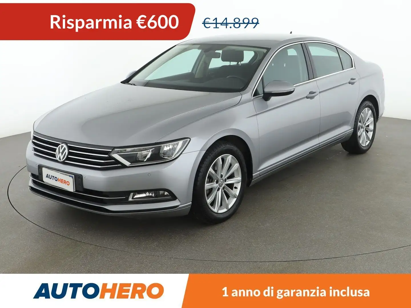 Volkswagen Passat 1.6 TDI Business DSG Grigio - 1