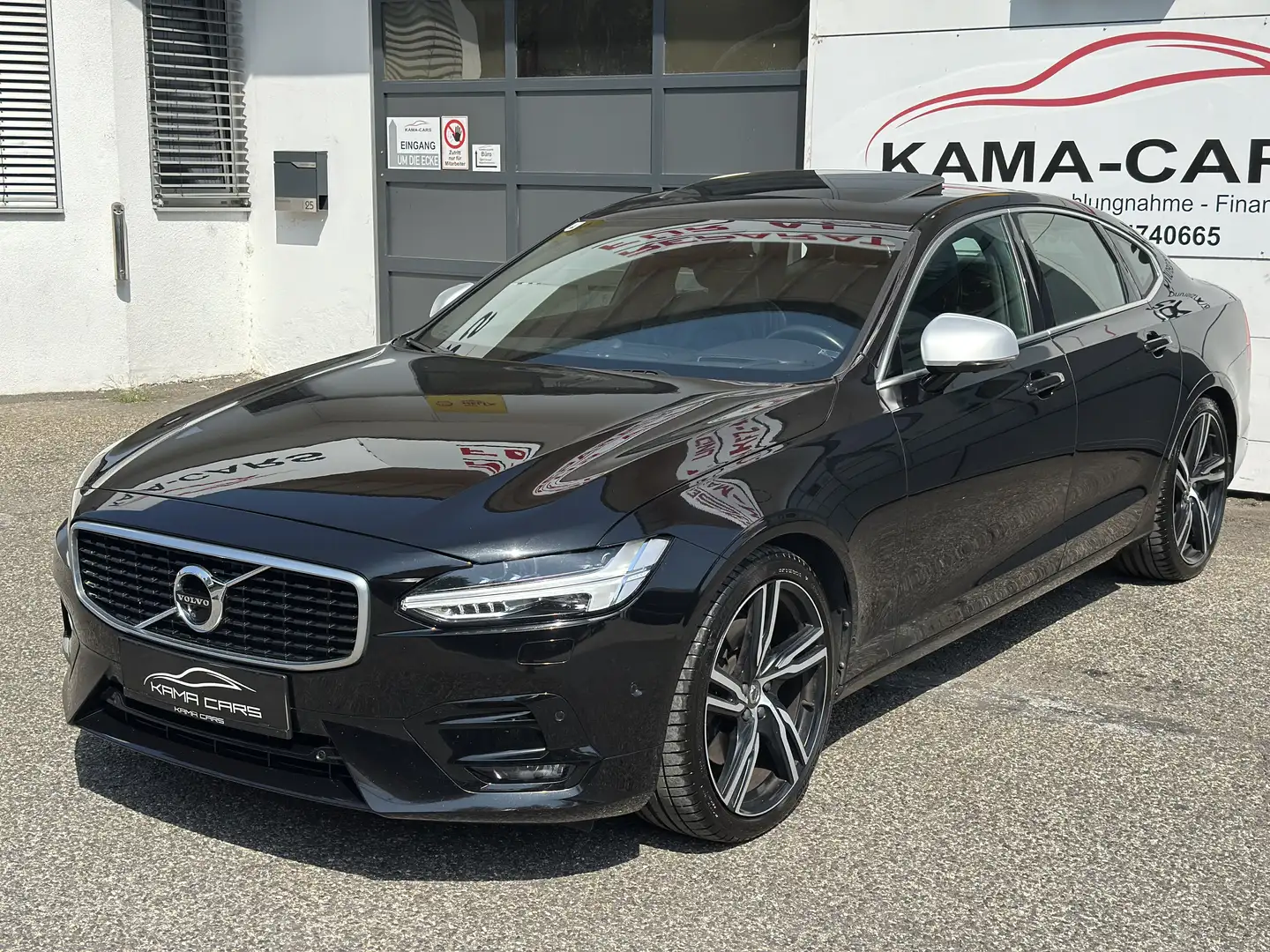 Volvo S90 D5 AWD R-Design Geartronic Schwarz - 2