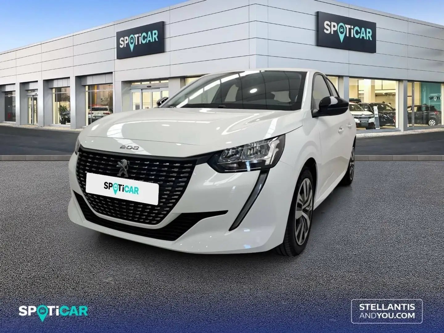 Peugeot 208 1.2 Puretech S&S Active Pack 100 Bianco - 1