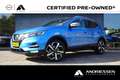 Nissan Qashqai 1.3 DIG-T 140pk Tekna+ Blauw - thumbnail 1