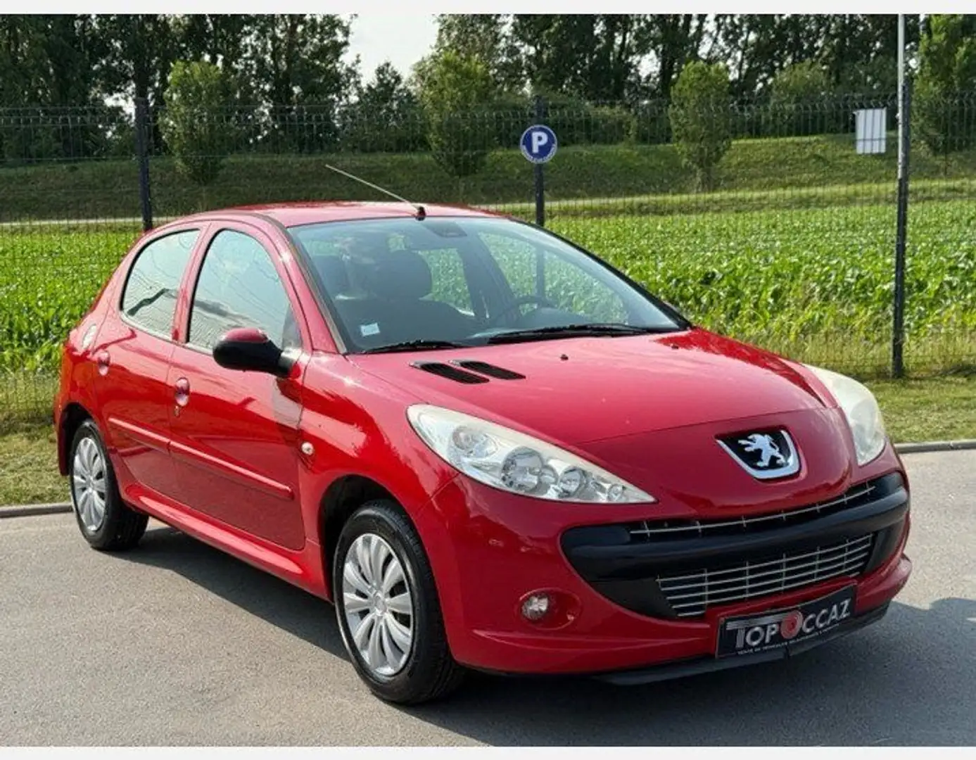 Peugeot 206 %2B 1.4 ESS 75CH TRENDY 5P * 110.000KM * 2010 * CL Rouge - 2