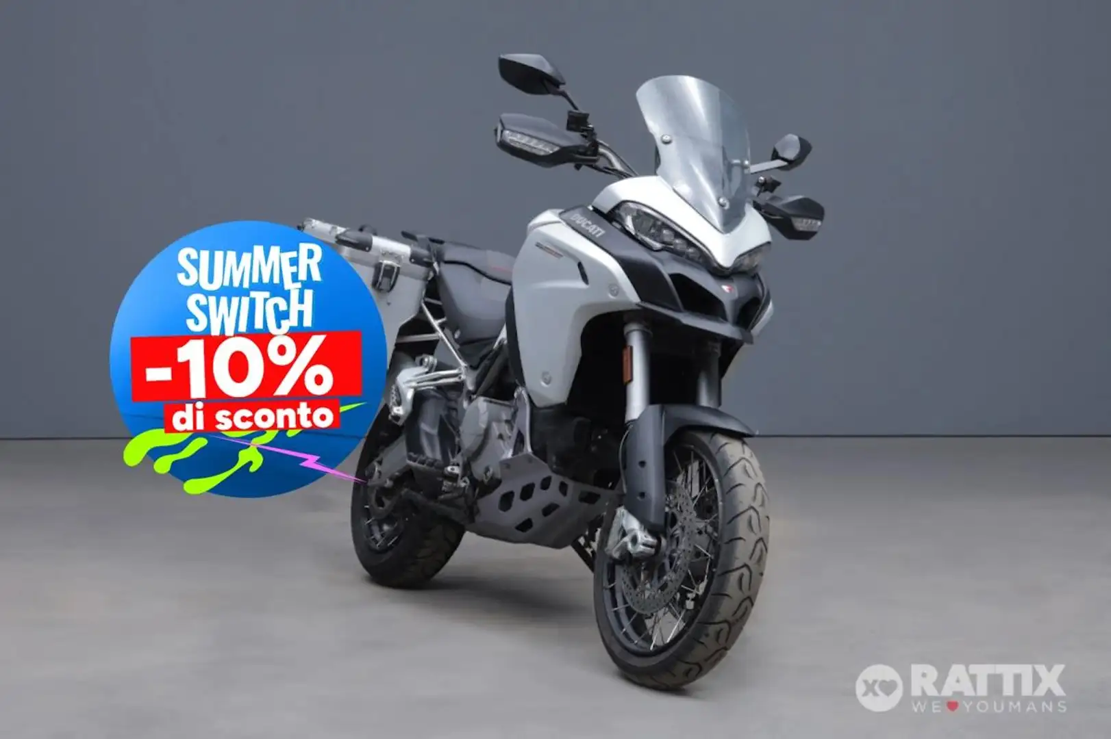 Ducati Multistrada 1200 1200 Enduro White Білий - 1