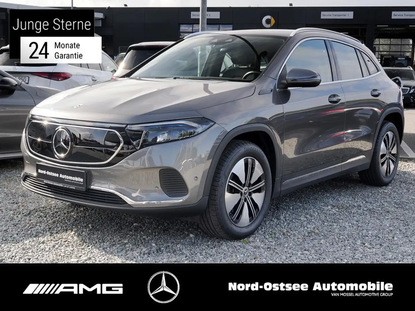 Mercedes-Benz EQA 350 4M NAVI KAMERA AHK LED SITZH AMBIENTE Grau - 1