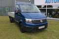 Volkswagen Crafter Pritsche 35 mittellang 1.HAND KLIMA Blau - thumbnail 3