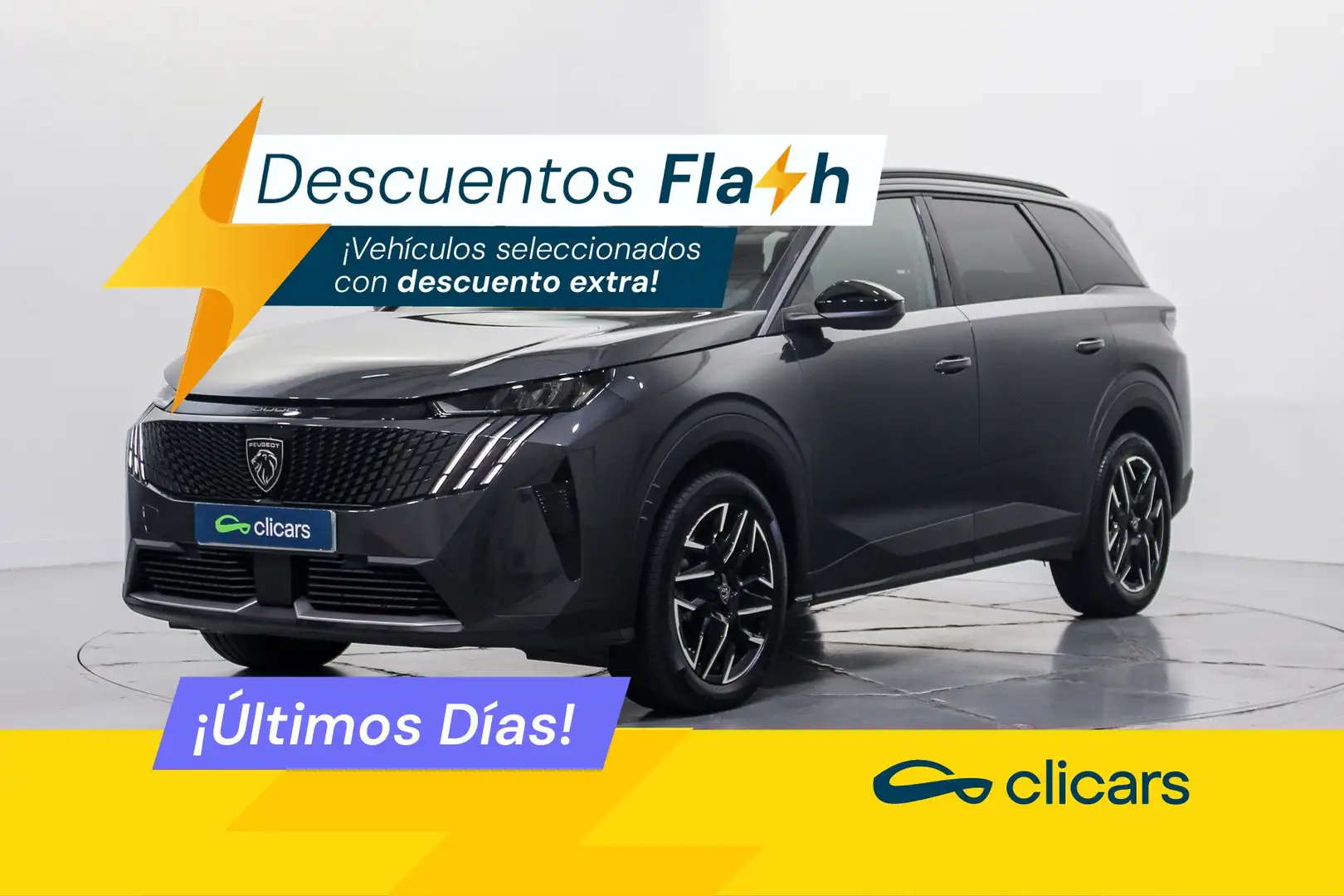 Peugeot 5008 Hybrid 136 Allure eDCS6 Gris - 1