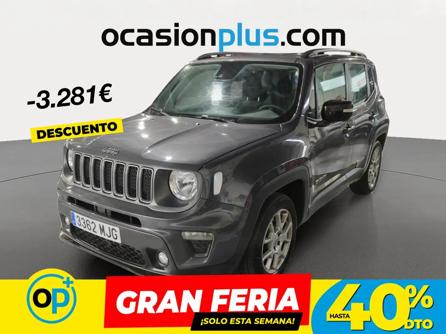 Jeep Renegade 1.5 MHEV Limited Gris - 1
