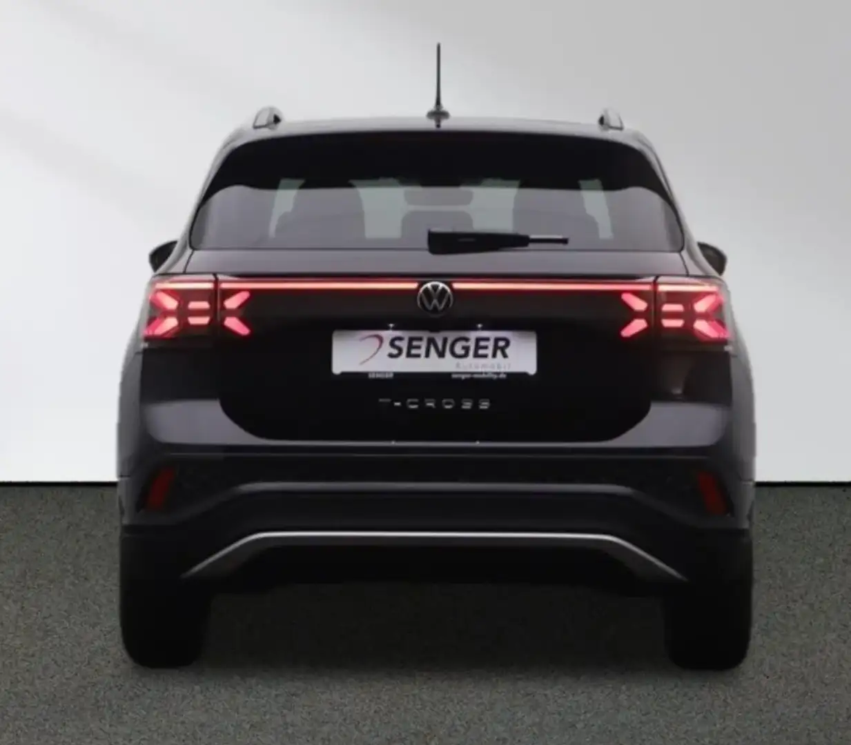 Volkswagen T-Cross R-Line 1.0l TSI DSG *sofort verfügbar* Schwarz - 2