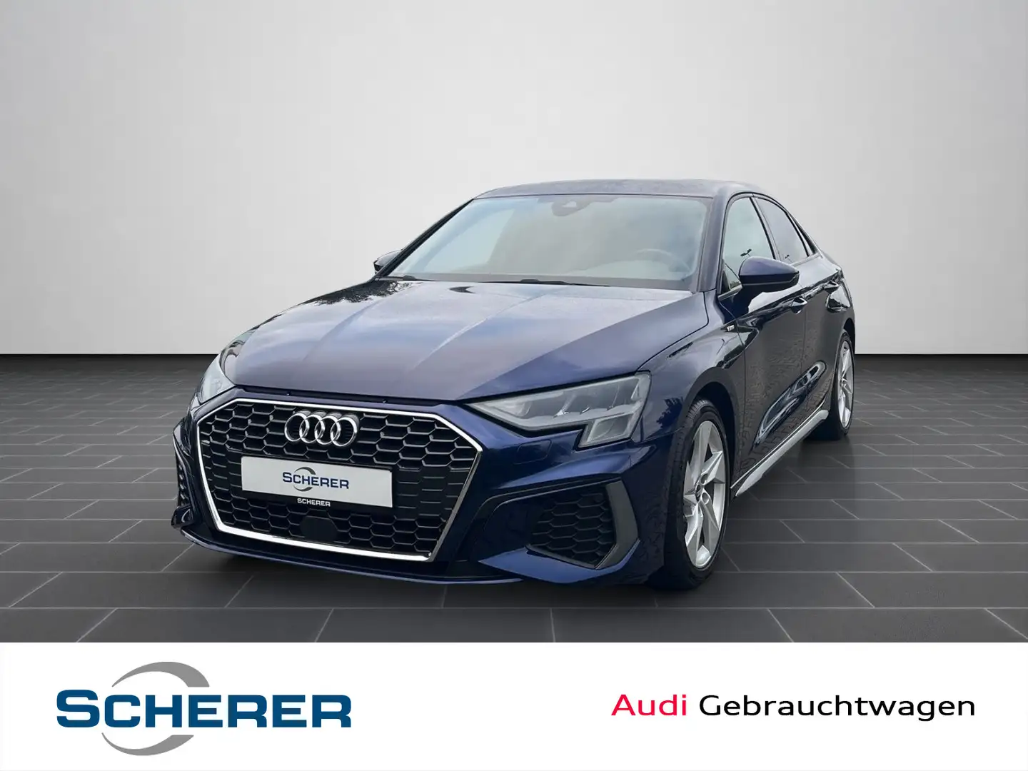 Audi A3 35 TFSI S line Blau - 1