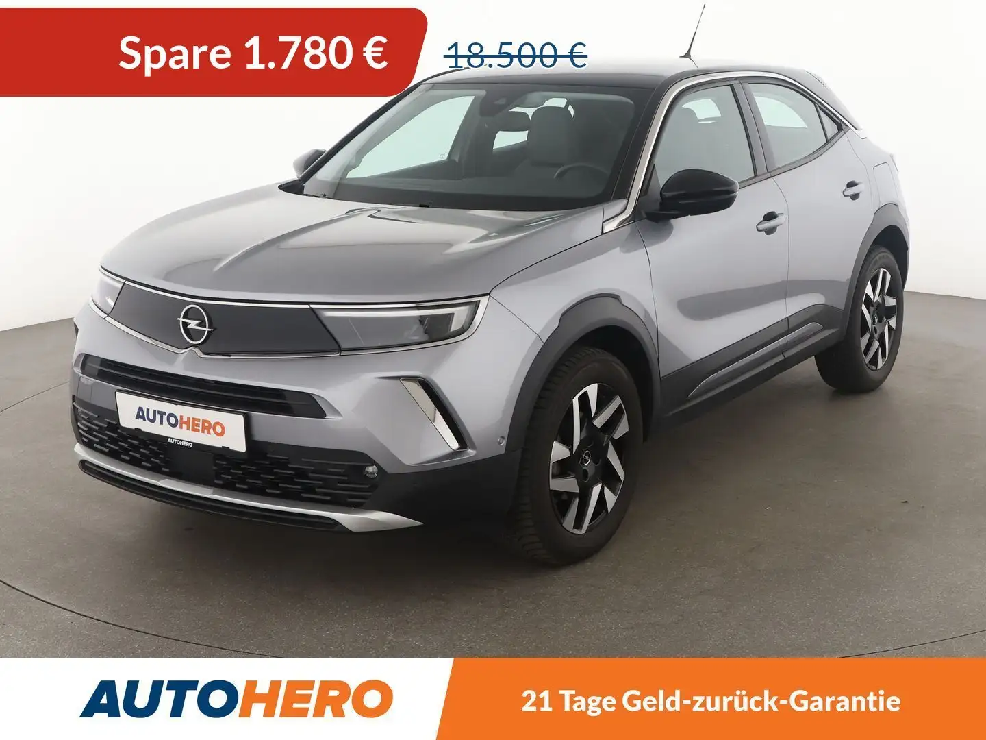 Opel Mokka X 1.2 Turbo Elegance *TEMPO*LED*CAM*SHZ*PDC*LHZ* Grau - 1