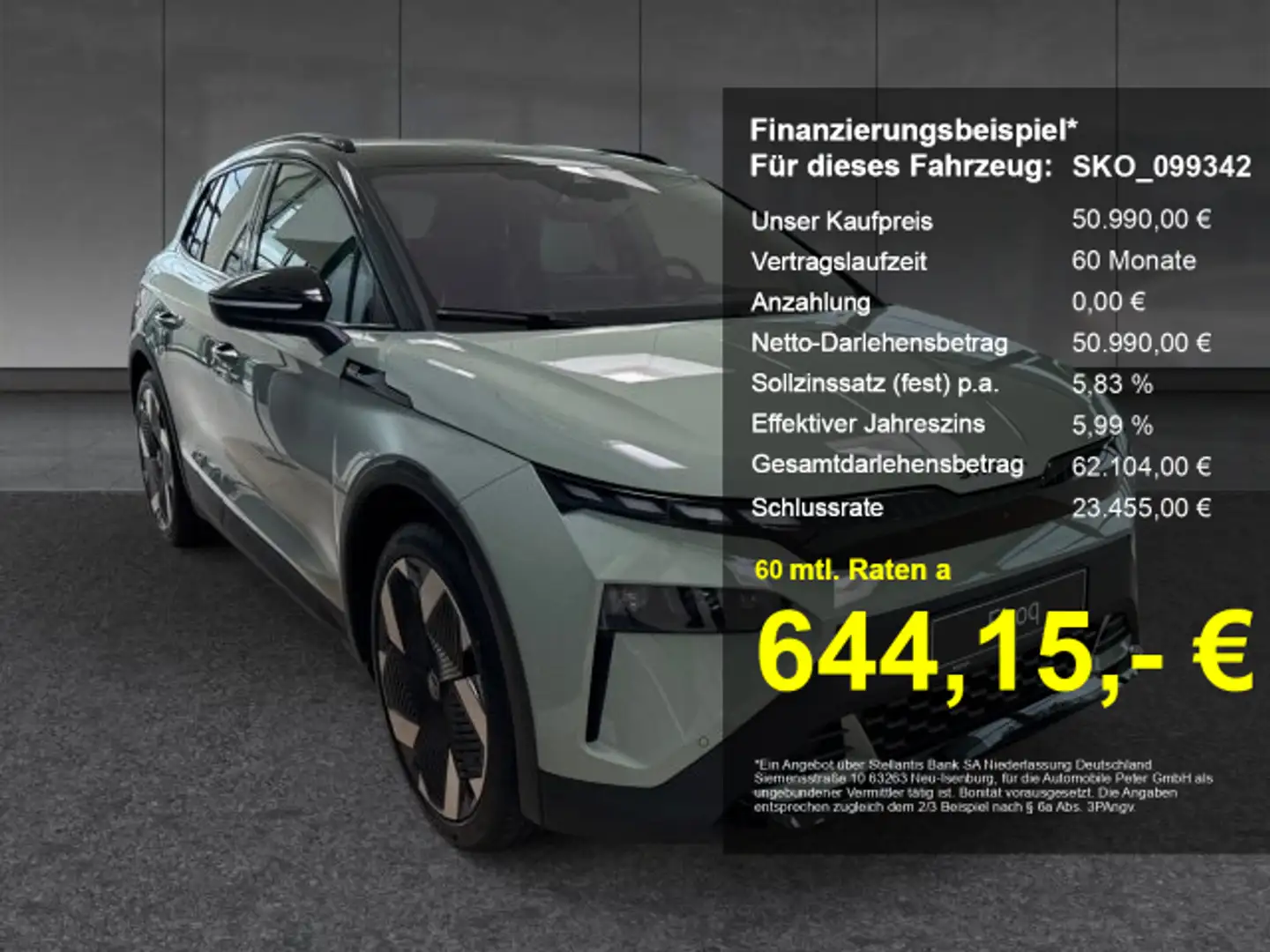 Skoda Elroq ELROQ 85 FIRST EDITION *AHK*MAXX*MASSAGE*HUD*360 Verde - 1