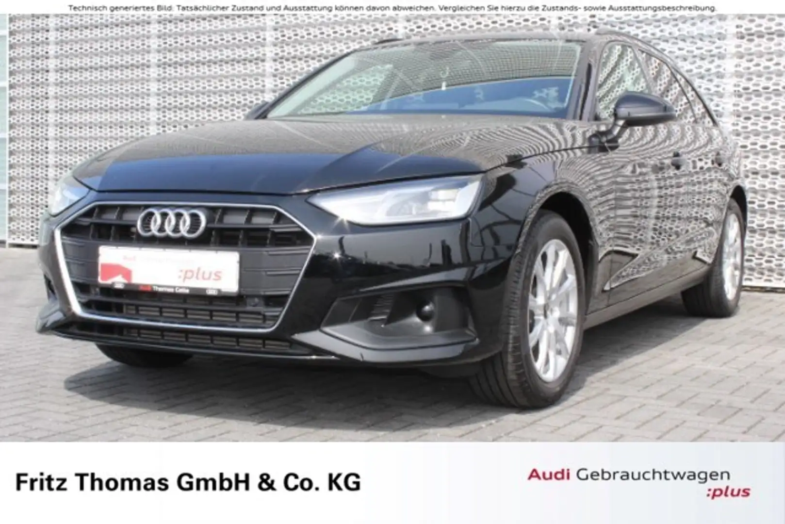 Audi A4 Avant 35 TFSI LED Navi LM17 APS AHK RKamera Klima Schwarz - 1