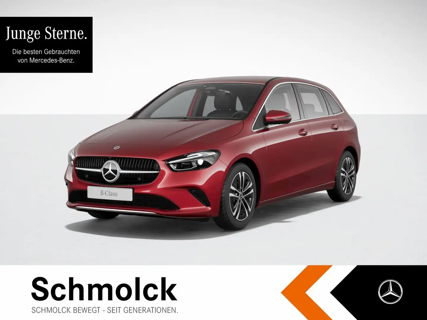 Mercedes-Benz B 200 PROGRESSIVE+7G+MLTB+AHK+MEMO+CAM+SPUR+SHZ Rot - 1