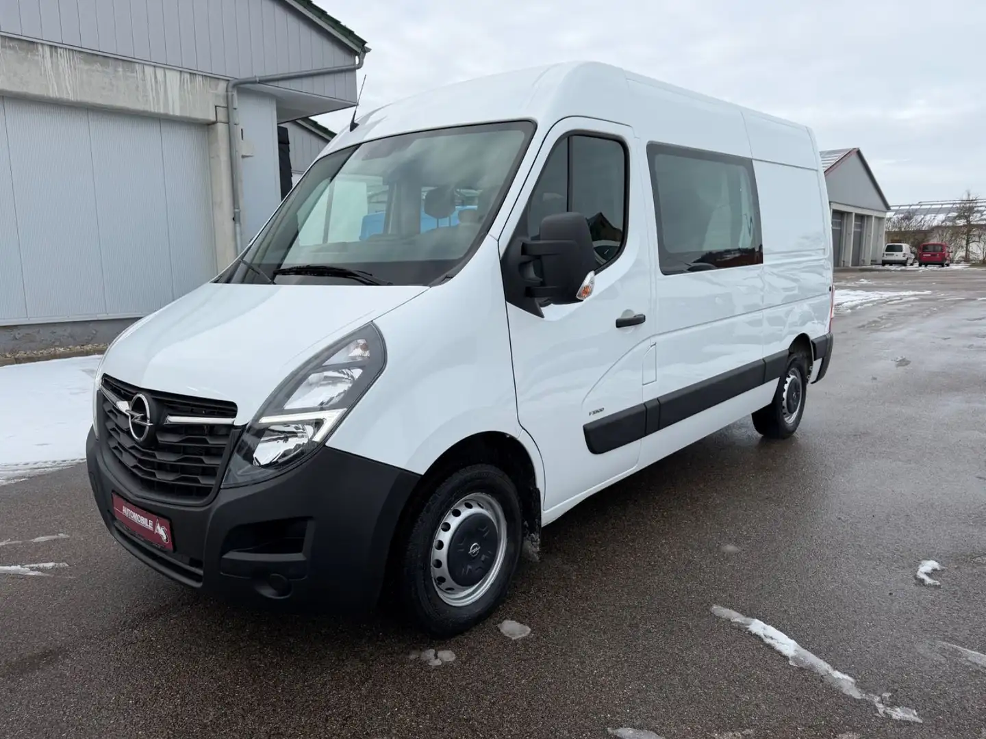 Opel Movano B *AHK*7 Sitze* L2H2 3,3t Biały - 1