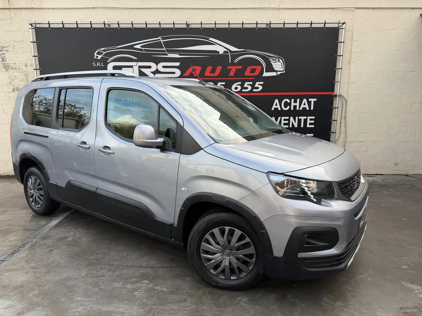 Peugeot Rifter 1.5 BlueHDi LongAllure 1ER PROP./NAVI/GA1AN Gris - 1