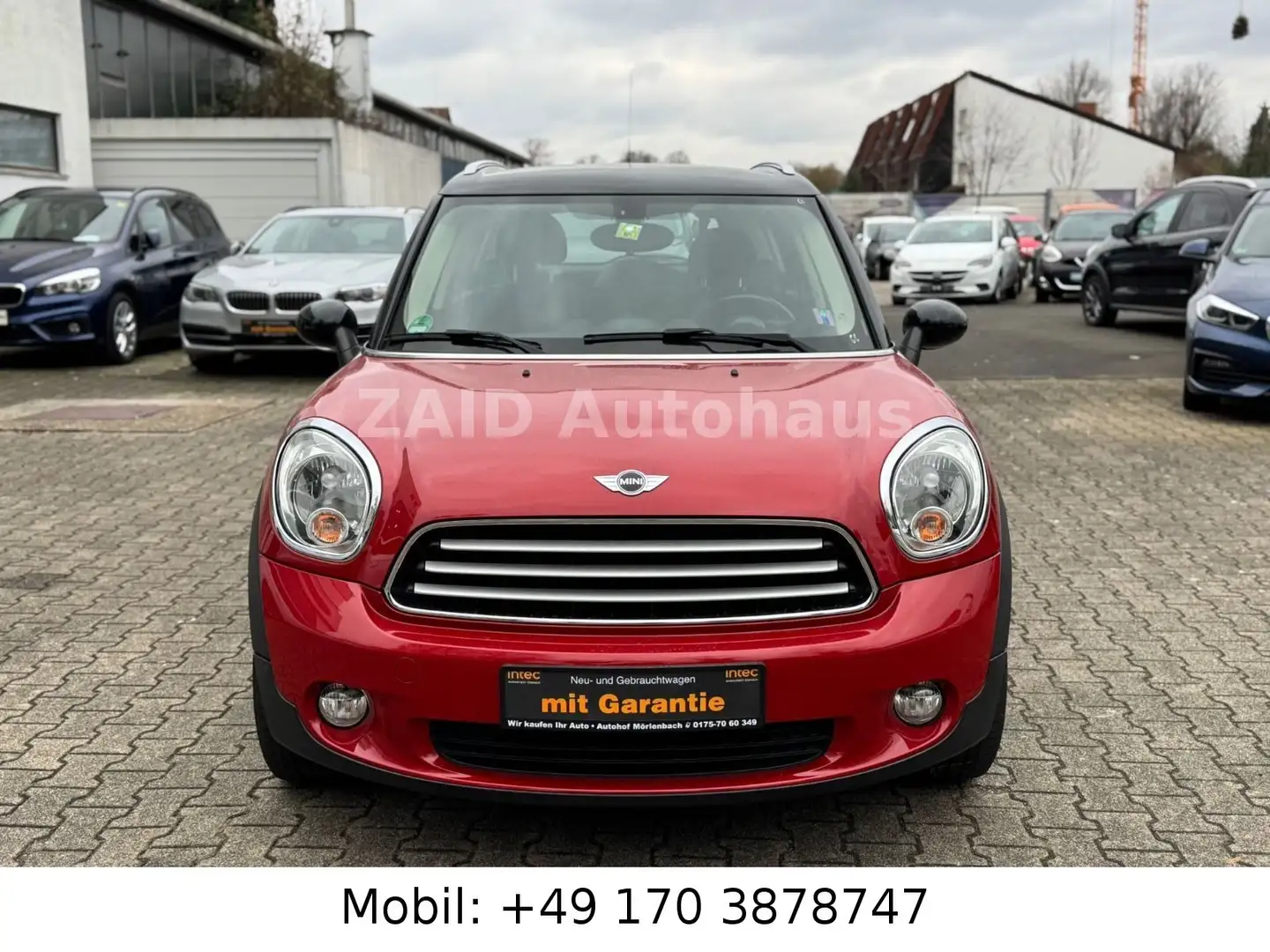 MINI Cooper D Countryman *Aut.*NAVI*PDC*AHK*1HAND Rouge - 2