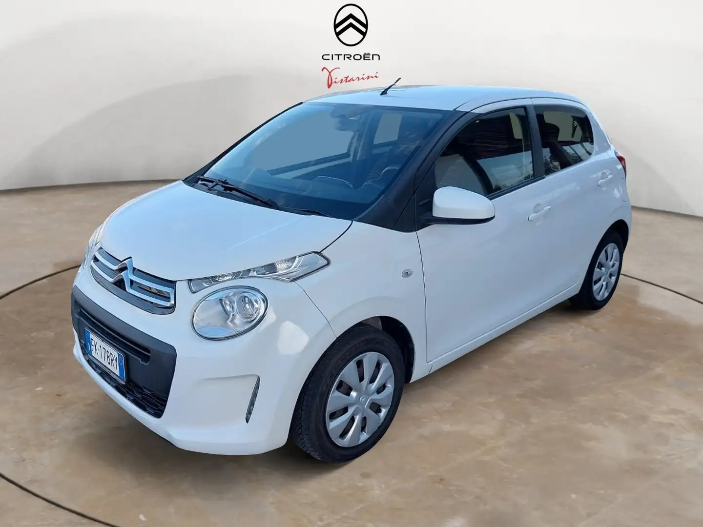 Citroen C1 1.0 VTi 69cv E6 con 5 porte / Feel Blanc - 1