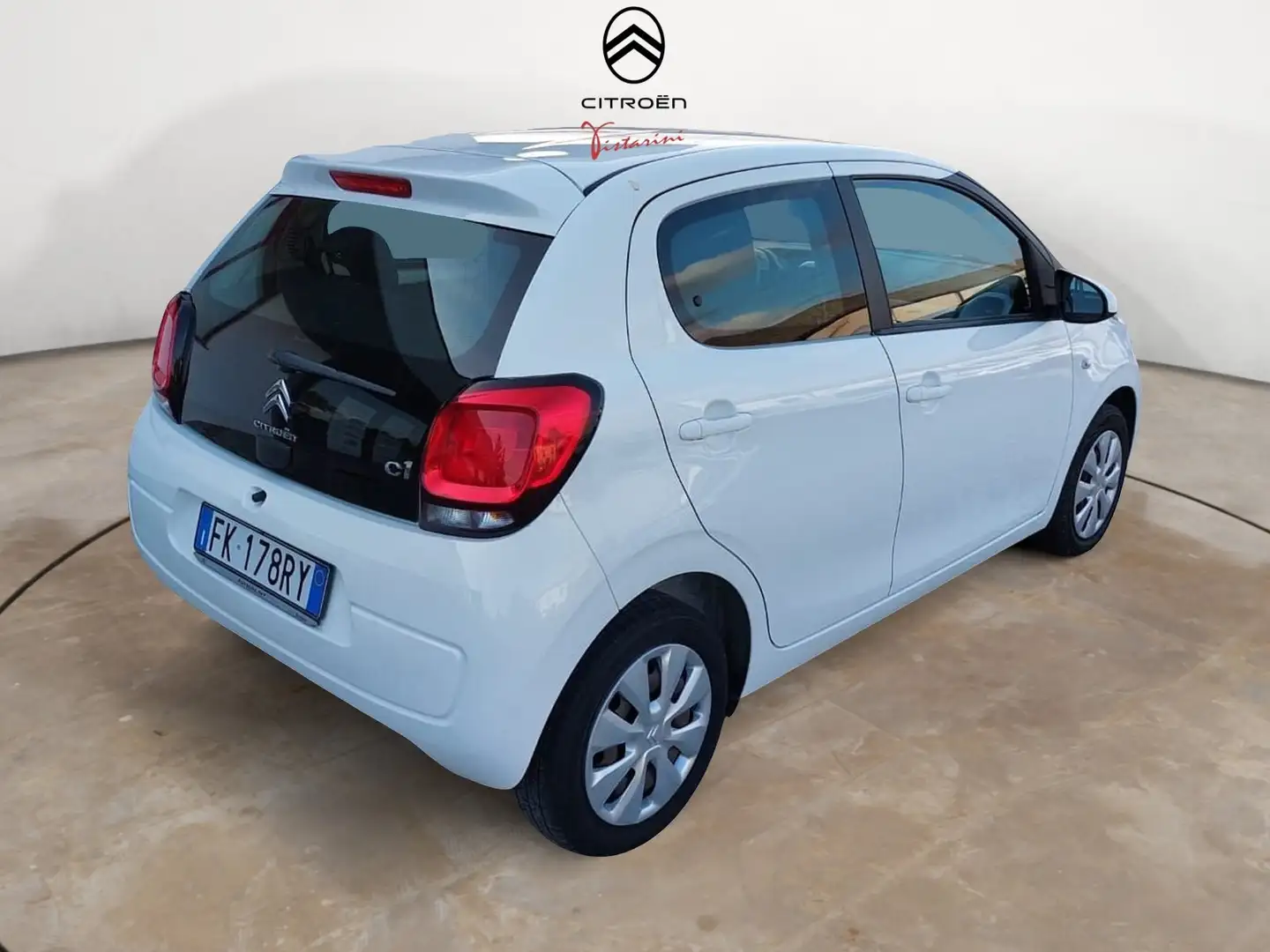 Citroen C1 1.0 VTi 69cv E6 con 5 porte / Feel Blanc - 2