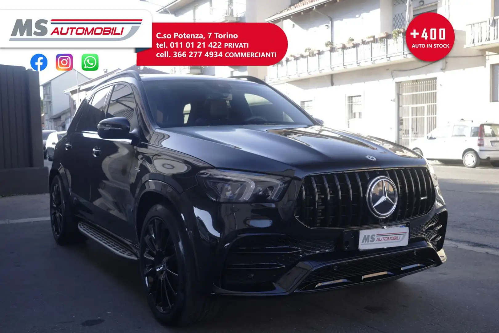 Mercedes-Benz GLE 53 AMG Mercedes-Benz GLE 53 4Matic+ EQ-Boost AMG * 7 Pos Nero - 1