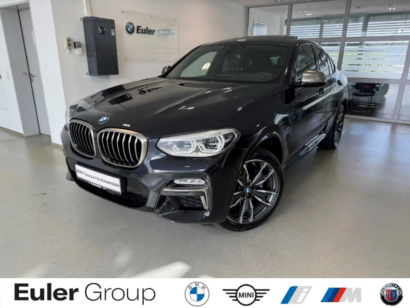 BMW X4 M40d Panorama AHK Standheizung 20 Zoll Schwarz - 1