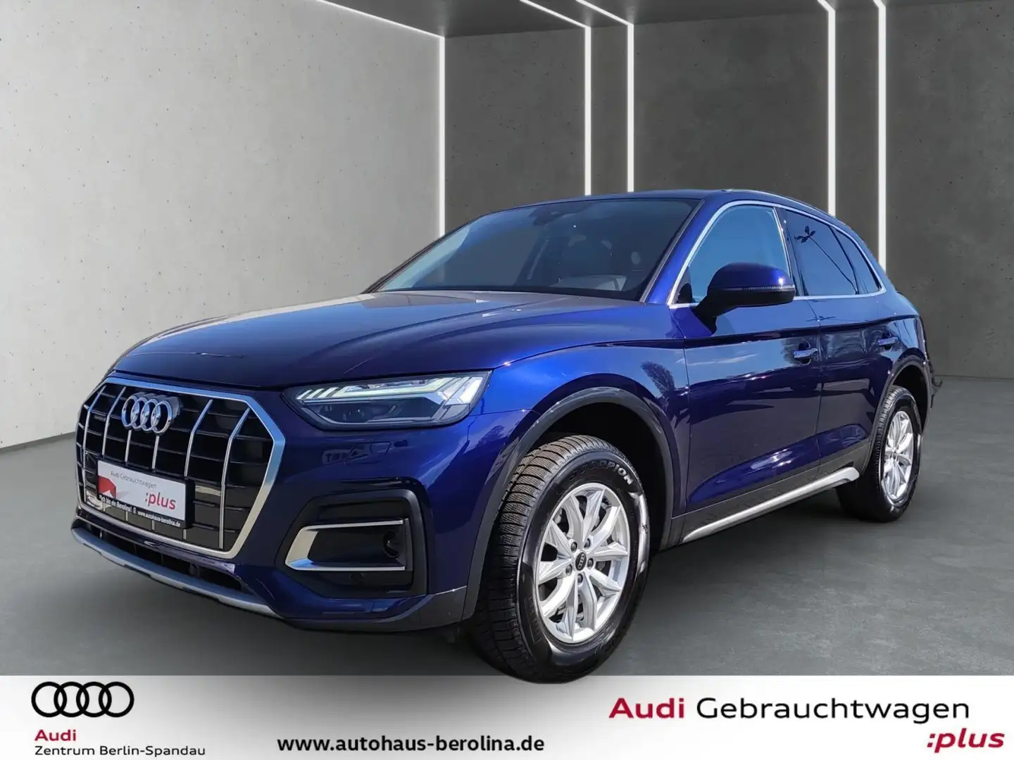 Audi Q5 40 TFSI qu. Adv. S tronic *StdHz*MATRIX*AHK* Niebieski - 2