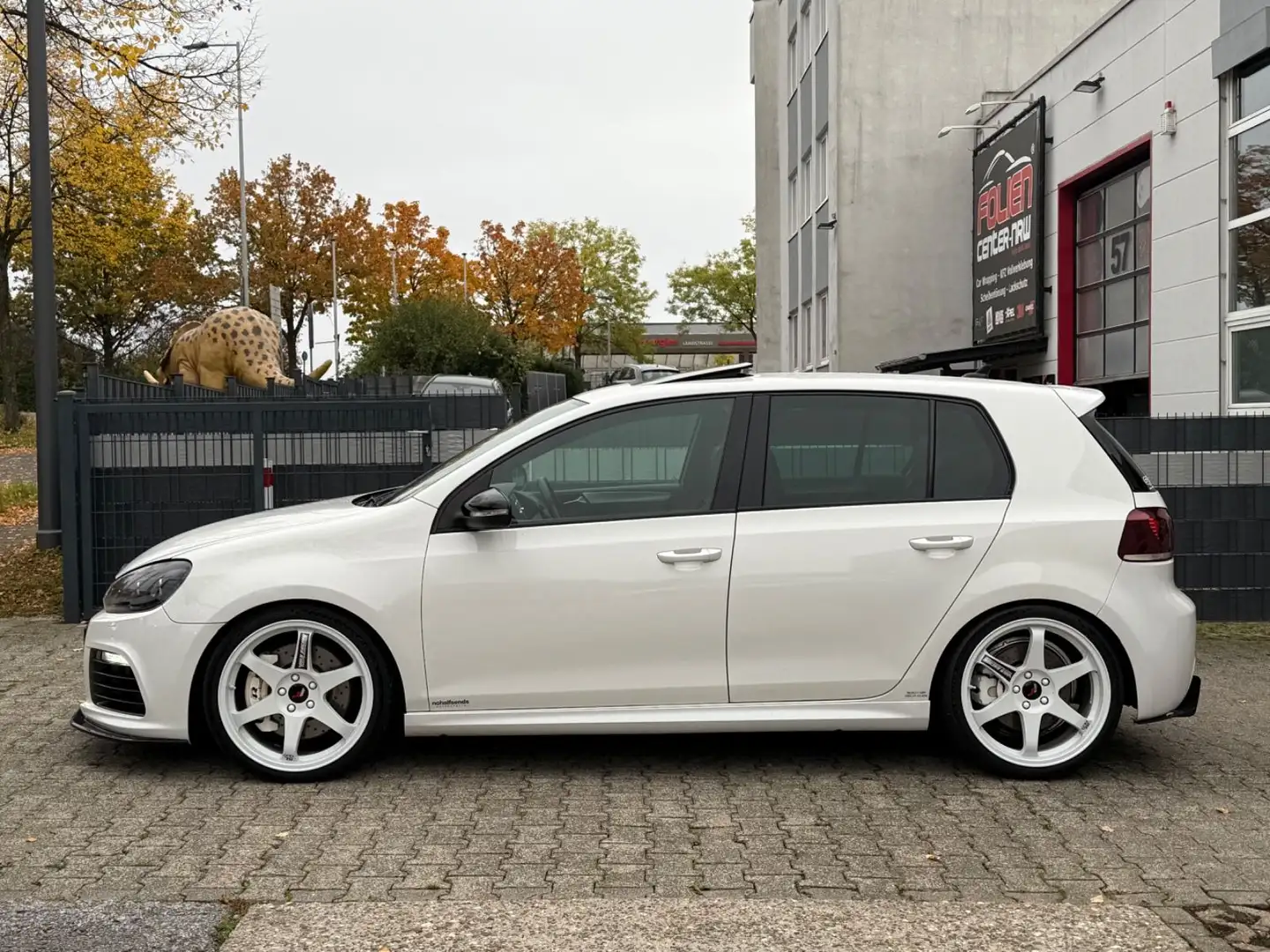 Volkswagen Golf VI R 4M DSG*Dynaudio*Leder*Kamera*DCC*LM20* Blanc - 2