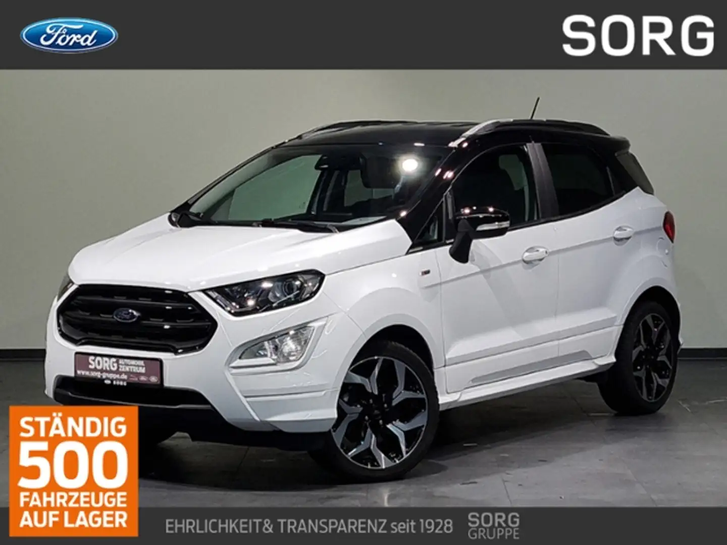 Ford EcoSport 1.0 EcoBoost ST-Line*LED*NAVI*B&O* Bianco - 1