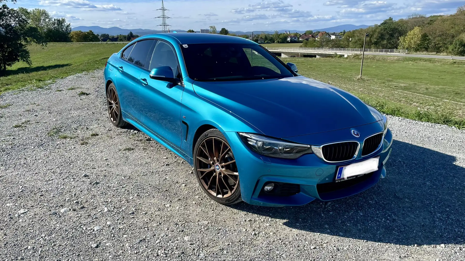 BMW 430 430i Gran Coupe M Sport Aut. Blau - 2