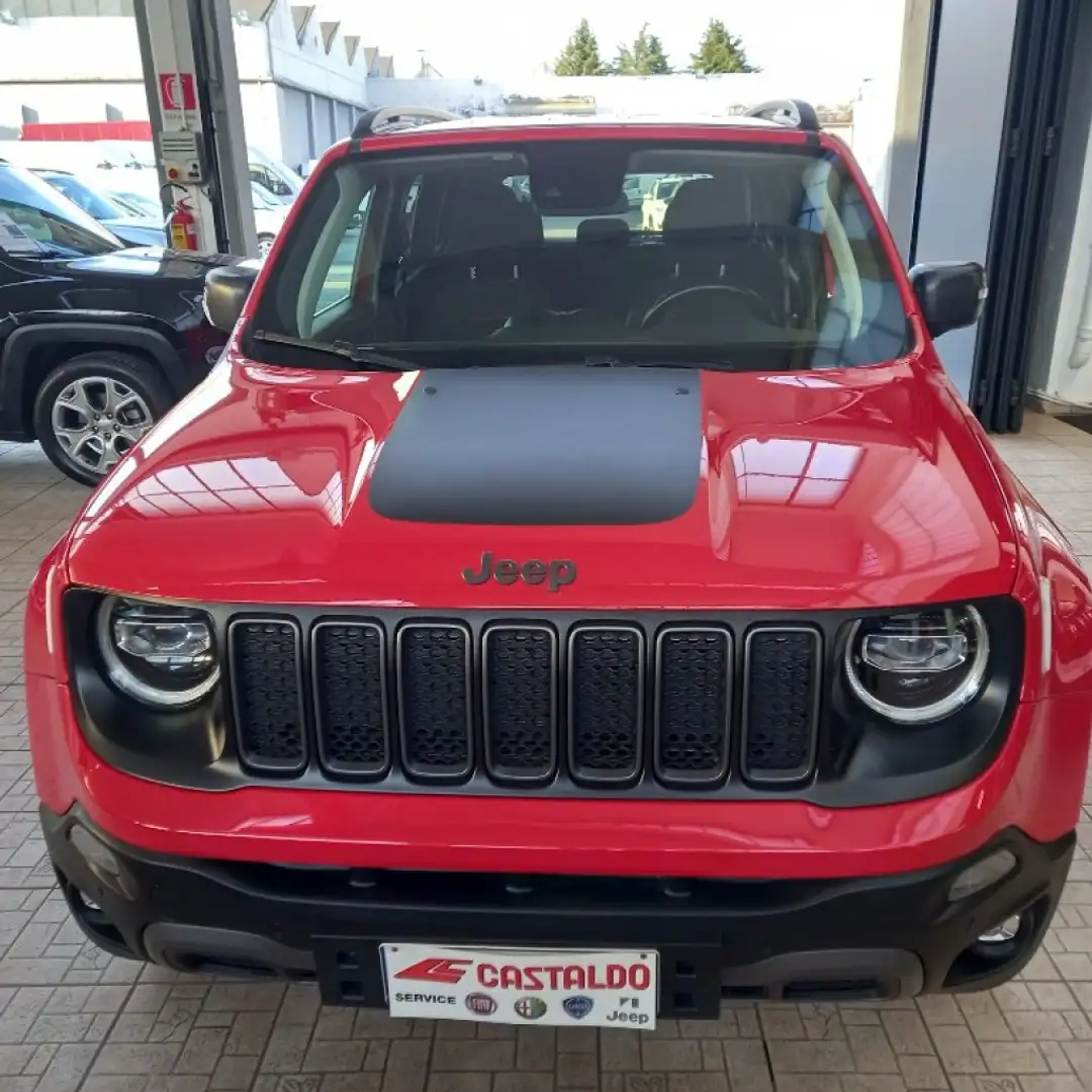 Jeep Renegade 2.0 Mjt 170CV 4WD Active Drive Low Trailhawk Rosso - 1