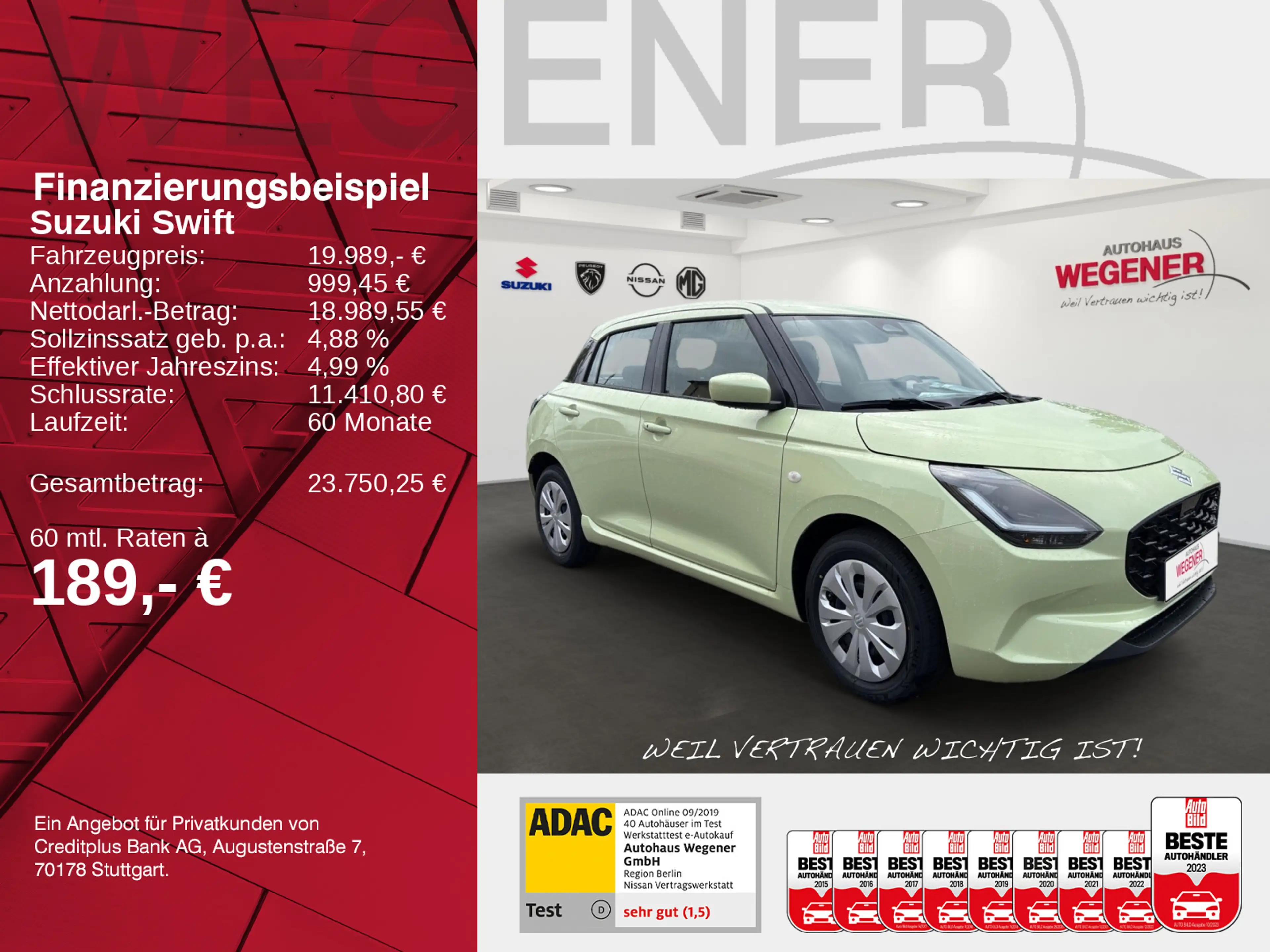Suzuki Swift SWIFT CLUB HYBRID LED+ACC+NAVI+KAMERA+KEYLESS+++ — photo 2