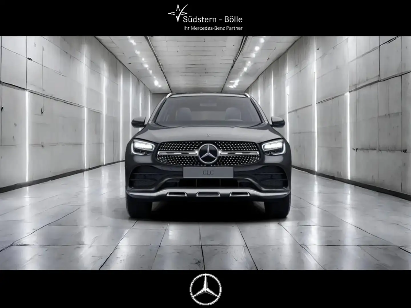 Mercedes-Benz GLC 300 de 4M AMG+AHK+DISTR.+KAM.+WIDESCR.+LED+ Gris - 2