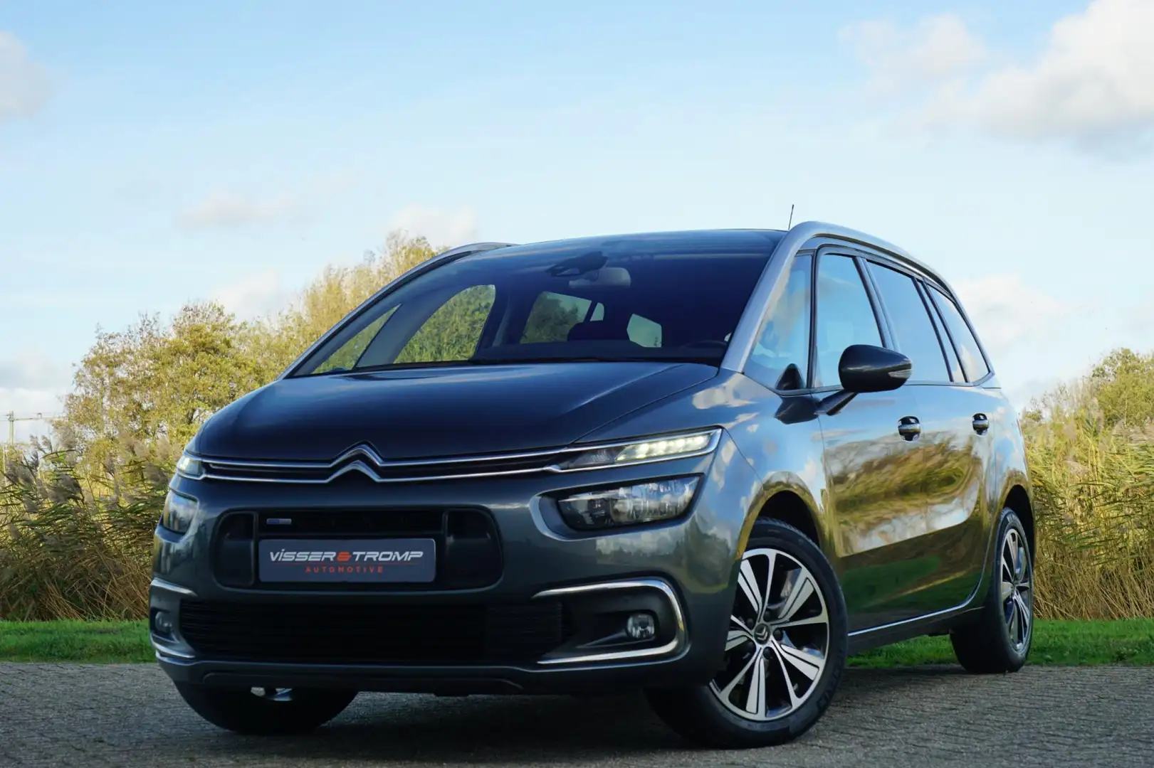 Citroen Grand C4 Picasso 1.2 PureTech 130pk 7persoons Business - Gris Shark Grijs - 2