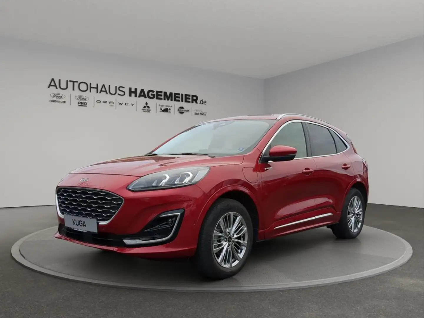 Ford Kuga 2.5 Duratec PHEV VIGNALE Rot - 1