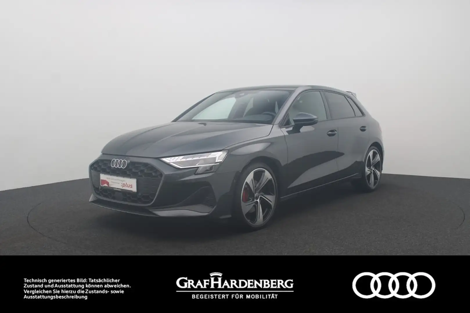 Audi A3 Sportback 35 TDI S line LED Navi HuD ACC AHK Grau - 2