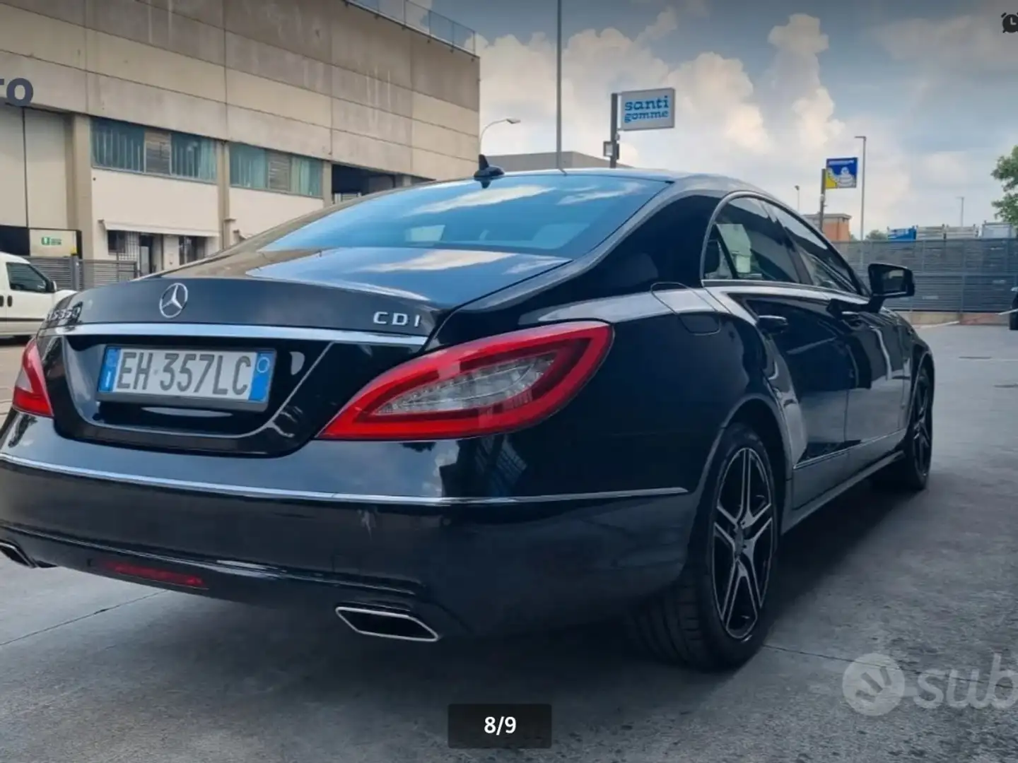 Mercedes-Benz CLS 350 cdi be auto Fekete - 2