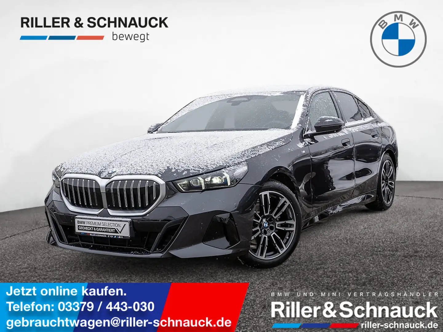 BMW 520 i M-Sport STANDHZ SITZBELÜFTUNG PANO 360° Grau - 1