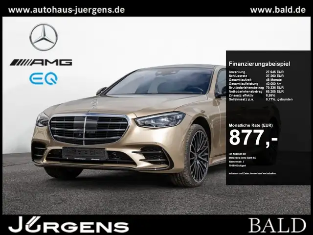 Mercedes-Benz S 500 4M AMG-Sport/Pano/Burm/Sitzklima/Night/21"