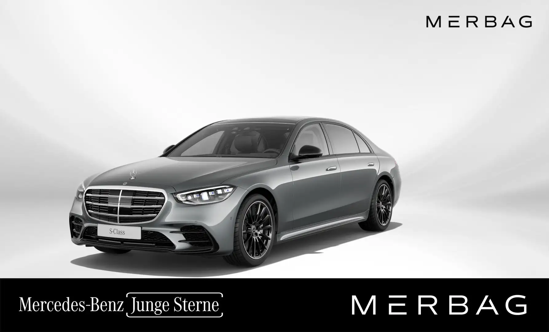 Mercedes-Benz S 450 d 4MATIC Limousine Langversion Grau - 1