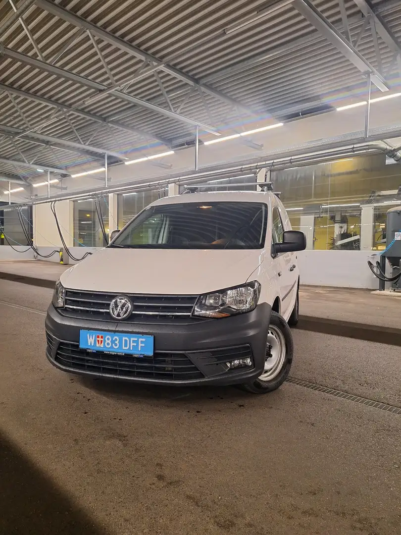 Volkswagen Caddy 2,0 TDI Weiß - 1