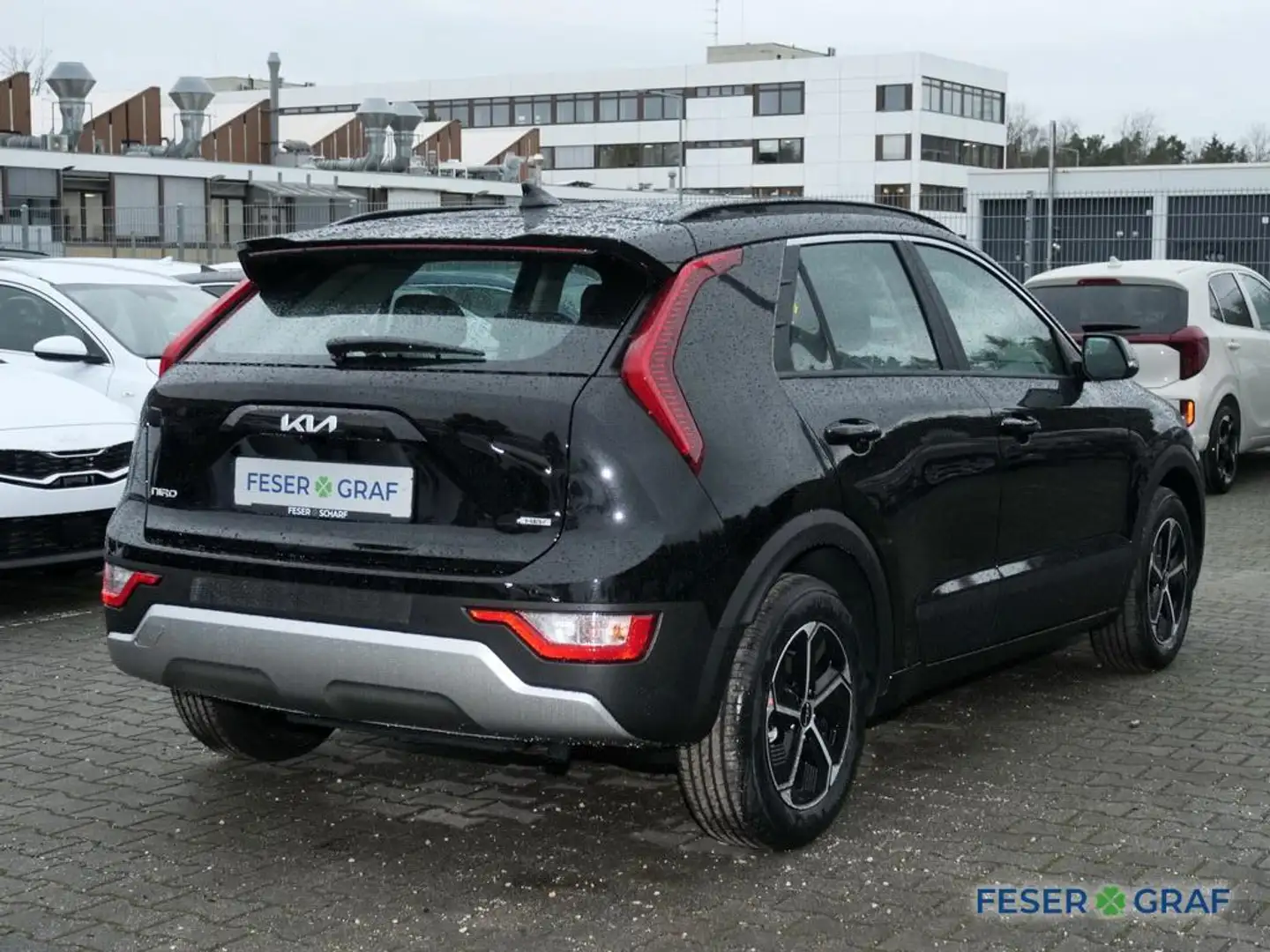 Kia Niro 1.6 HEV DCT EDITION7 DriveWise Navi Zwart - 2