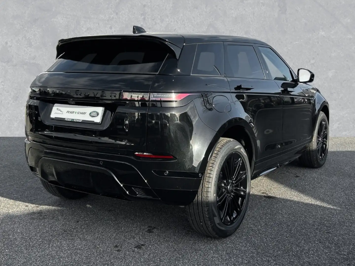Land Rover Range Rover Evoque Dynamic HSE D200 Black Meridian 360Kam Negro - 2