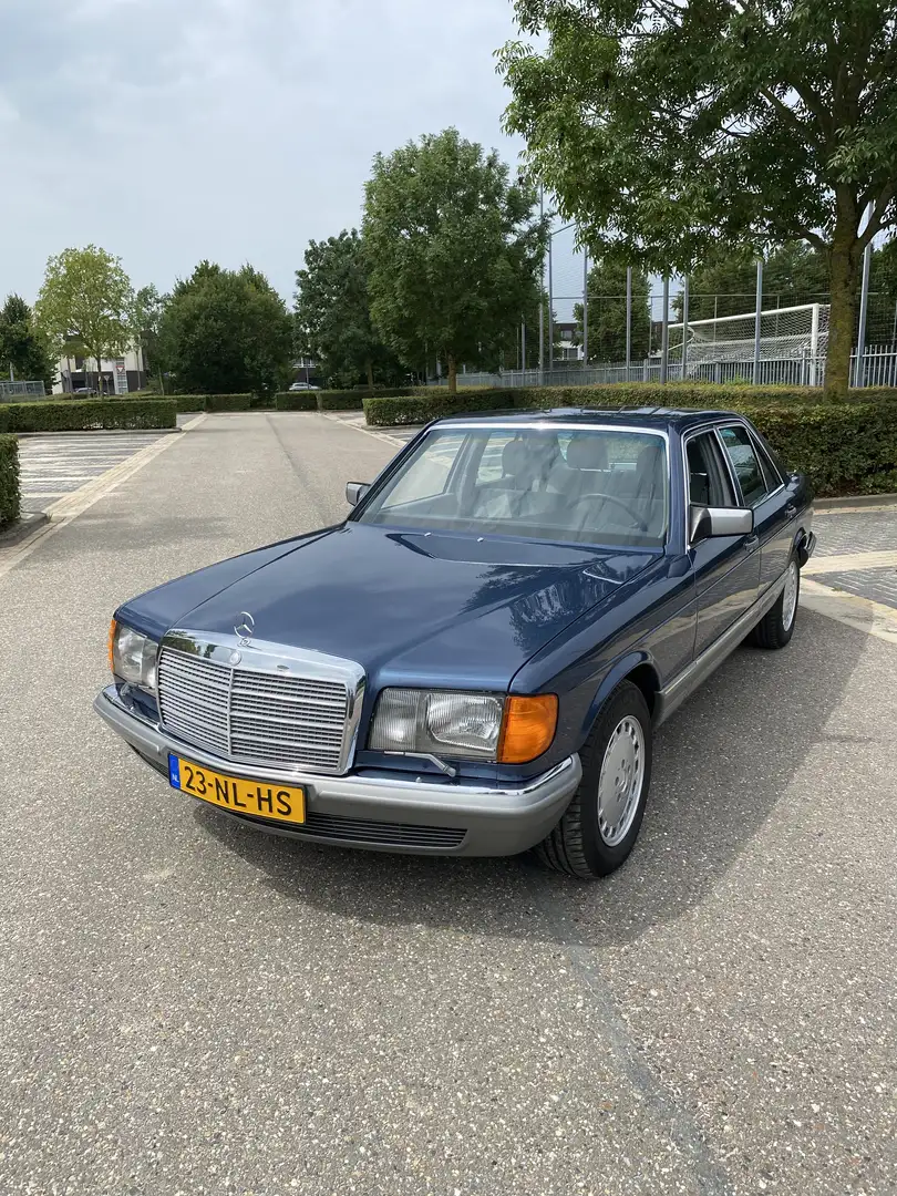 Mercedes-Benz S 380 Mercedes 380 SE supermooi Azul - 1
