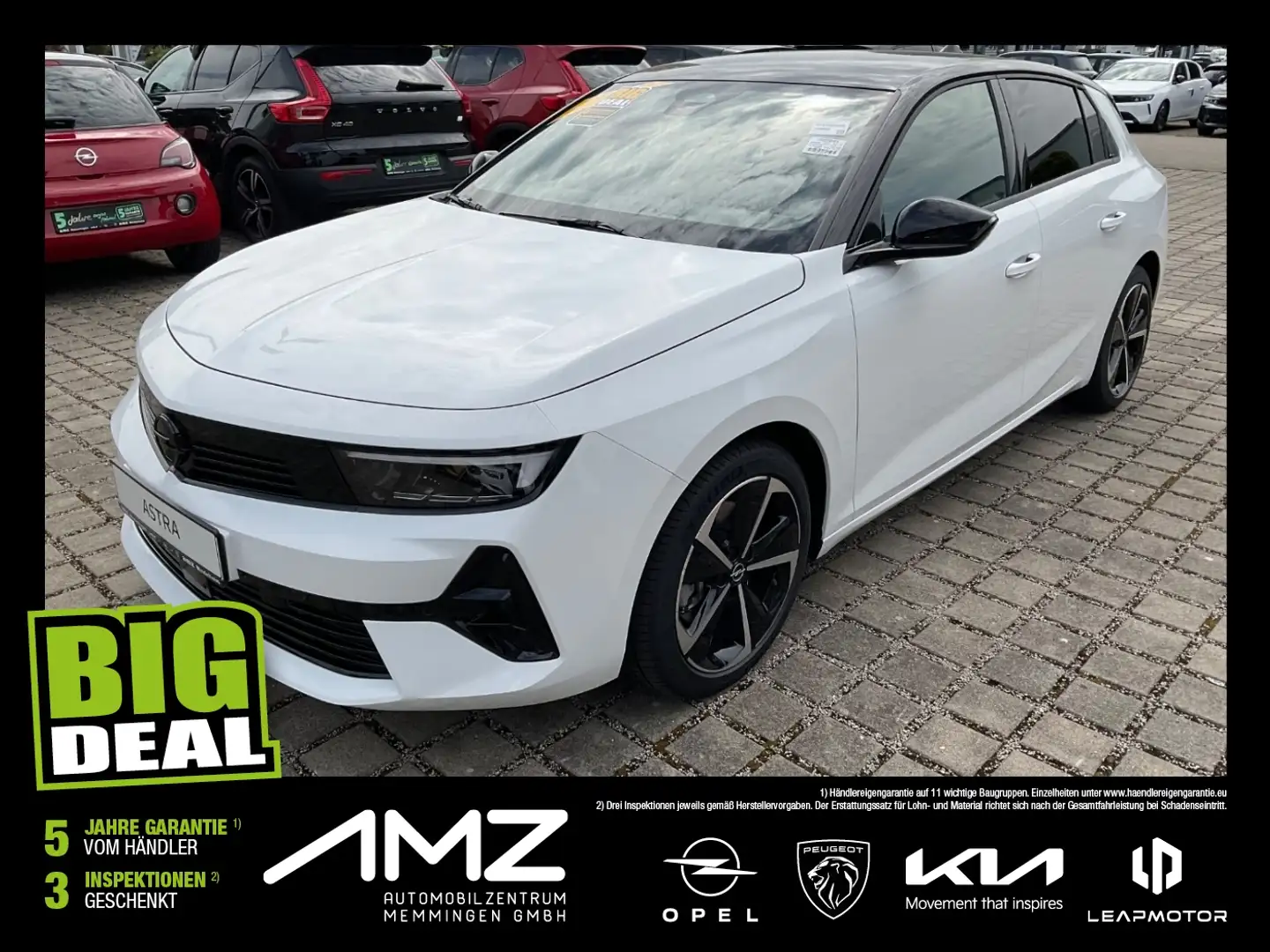 Opel Astra L Turbo Mild-Hybrid GS AGR-Sitze*LED-Matrix Weiß - 1