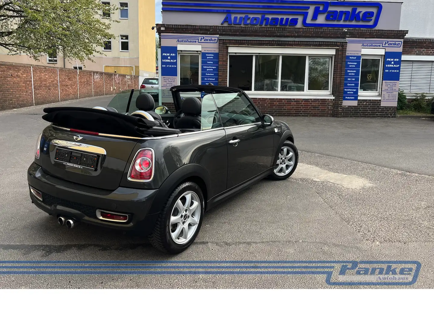 MINI Cooper S Cabrio Tiptronic*NAV*SHZ*Xenon*BT*Leder Gris - 2