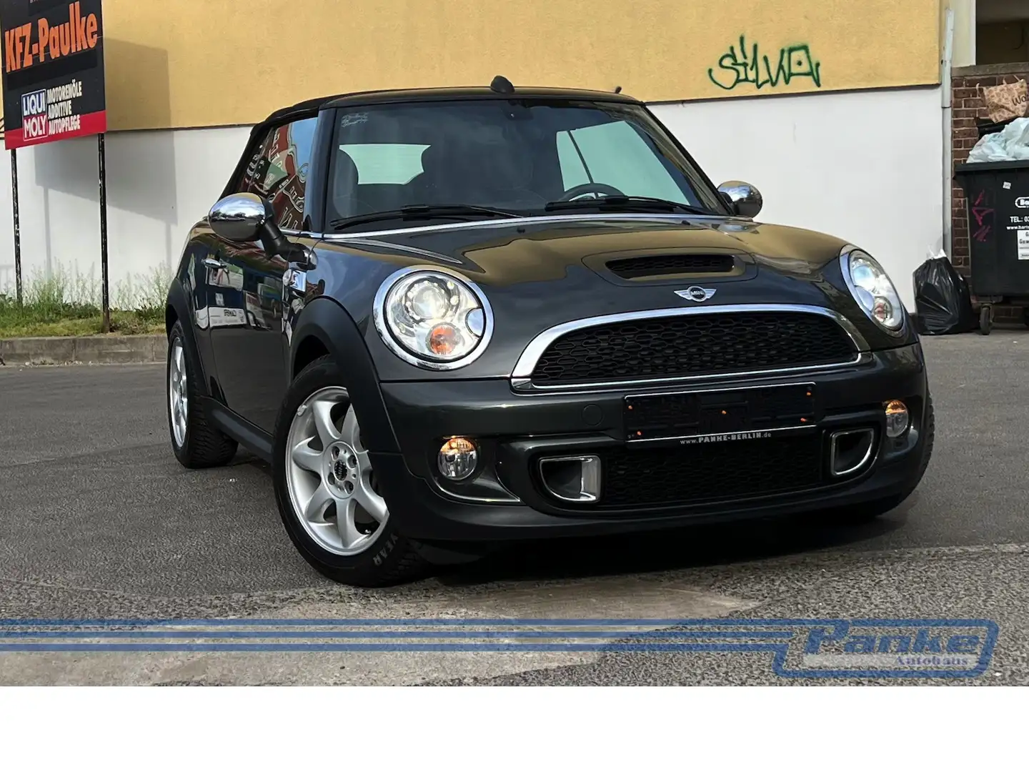 MINI Cooper S Cabrio Tiptronic*NAV*SHZ*Xenon*BT*Leder Gris - 1