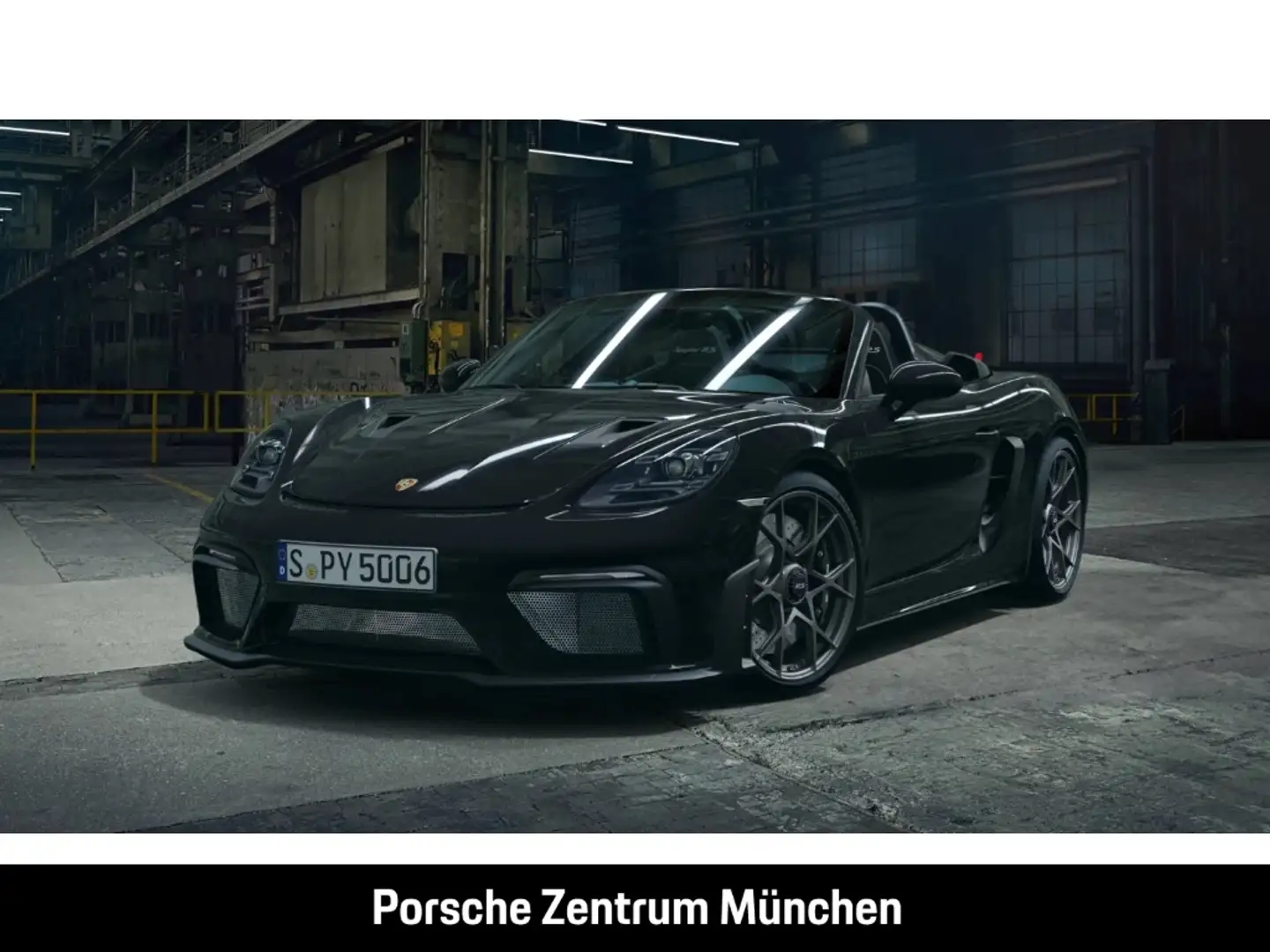 Porsche 718 Spyder RS BOSE Sportabgasanlage LED Schwarz - 1