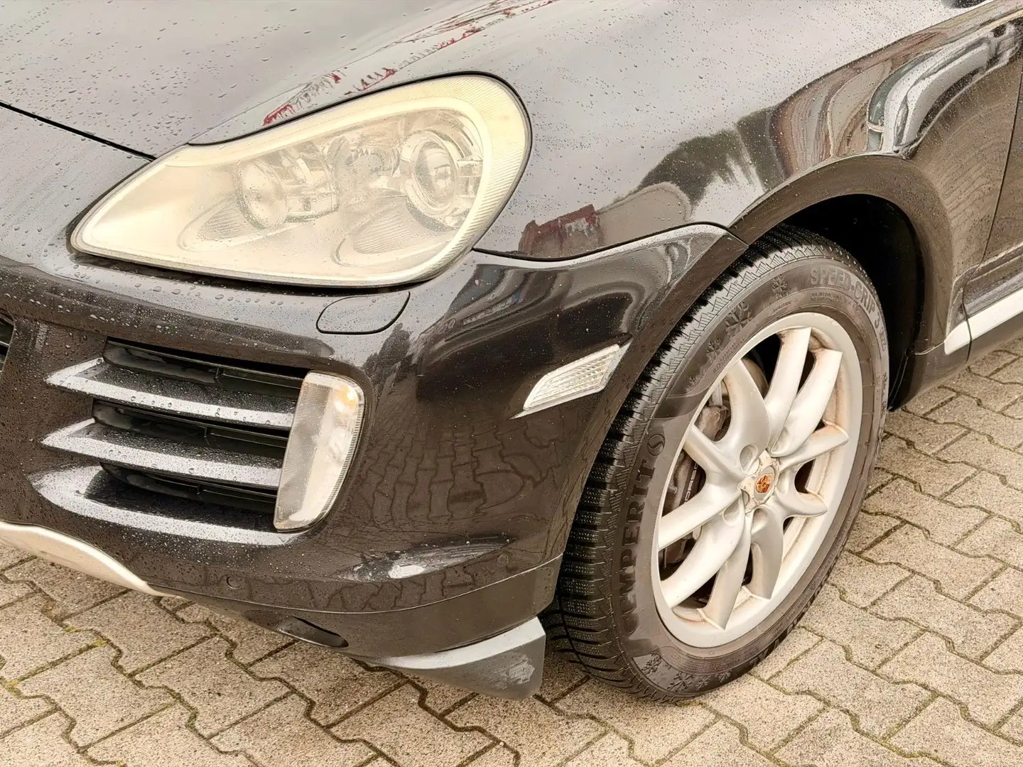 Porsche Cayenne Basis-AUTO-KLIMA-SHZG-GLASDACH-AHK- Schwarz - 2
