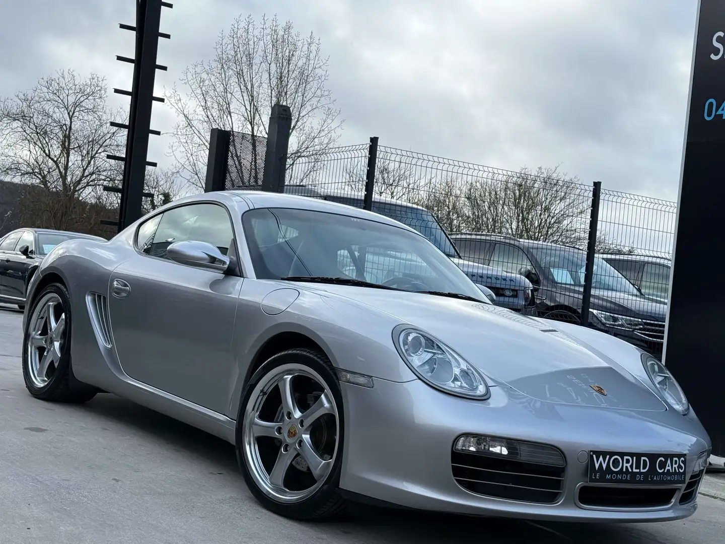 Porsche Cayman 2.7i Tiptronic S NAVI/ PSM/ CRUISE/ GARANTIE 12M. Gris - 2