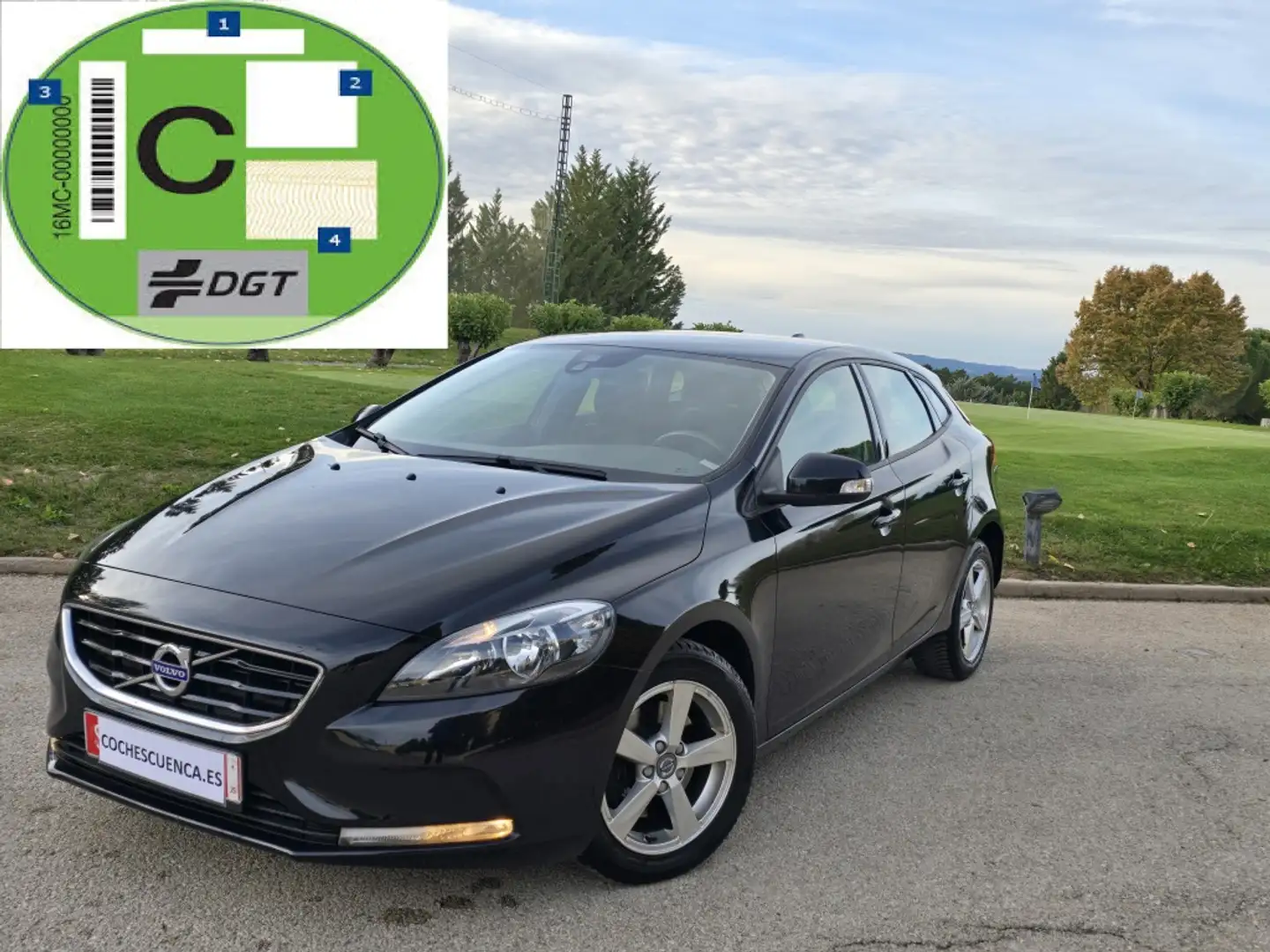 Volvo V40 D2 Inscription 120 Negro - 1