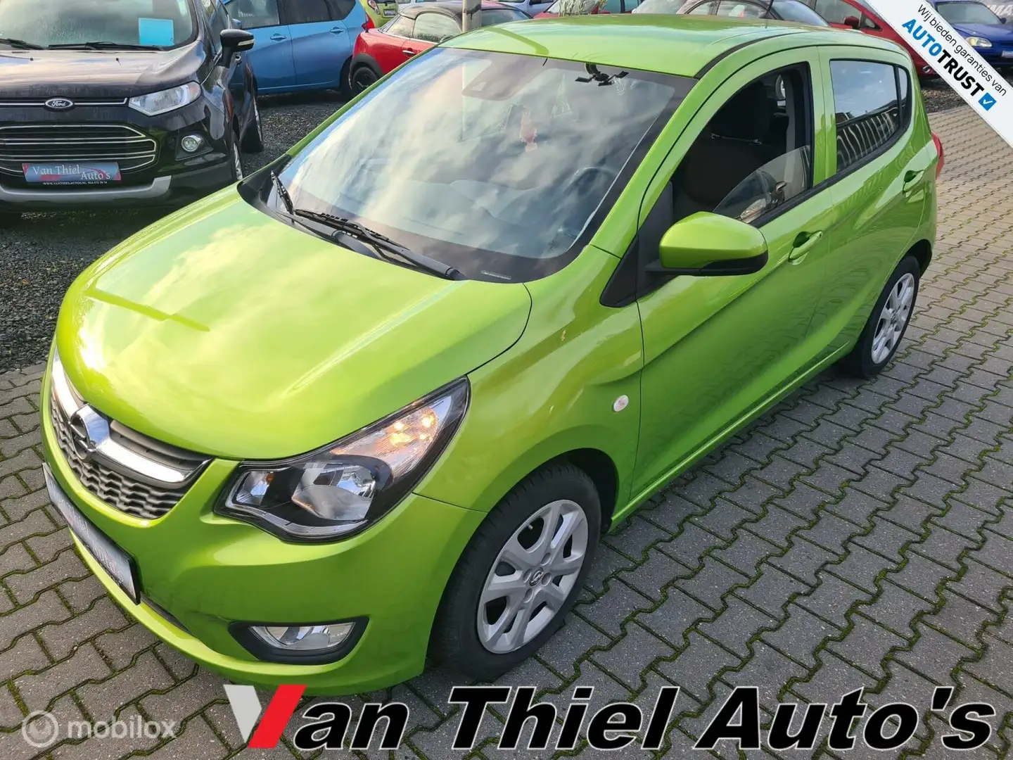 Opel Karl 1.0 ecoFLEX Edition airco parkeersensoren Green - 1